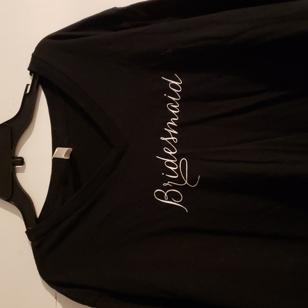 Bridesmaid tshirt